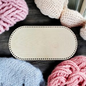 Wooden Crochet Base for Handmade DIY Baby Bassinets