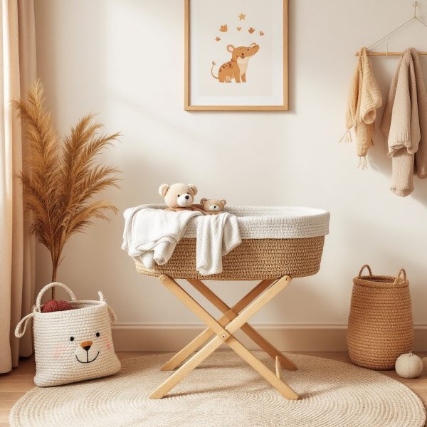 Handcrafted Wooden Moses Basket Crochet Base | Compatible with YarnTh3ory - Image 4