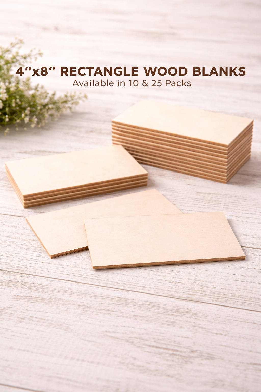 4x8 wood laser blanks