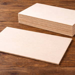 12"x18" Birch Wood Laser Ready Craft Rectangles - 1/4" Thick