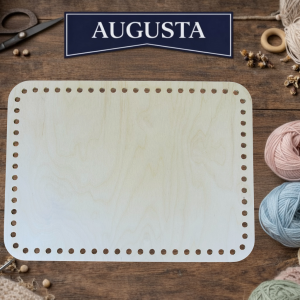 22” x 16” Rectangle Birch Crochet Basket Base