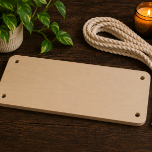 Macrame Shelf Blank – Birch Hanging Shelf Board for DIY Rope Shelves – Multiple Sizes