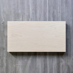 12" x 20" Baltic Birch Rectangle Blank – 1/4" Thick