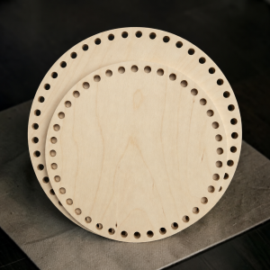 10 and 12 Inch round Crochet bases